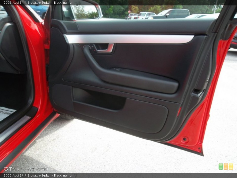 Black Interior Door Panel for the 2006 Audi S4 4.2 quattro Sedan #57068012