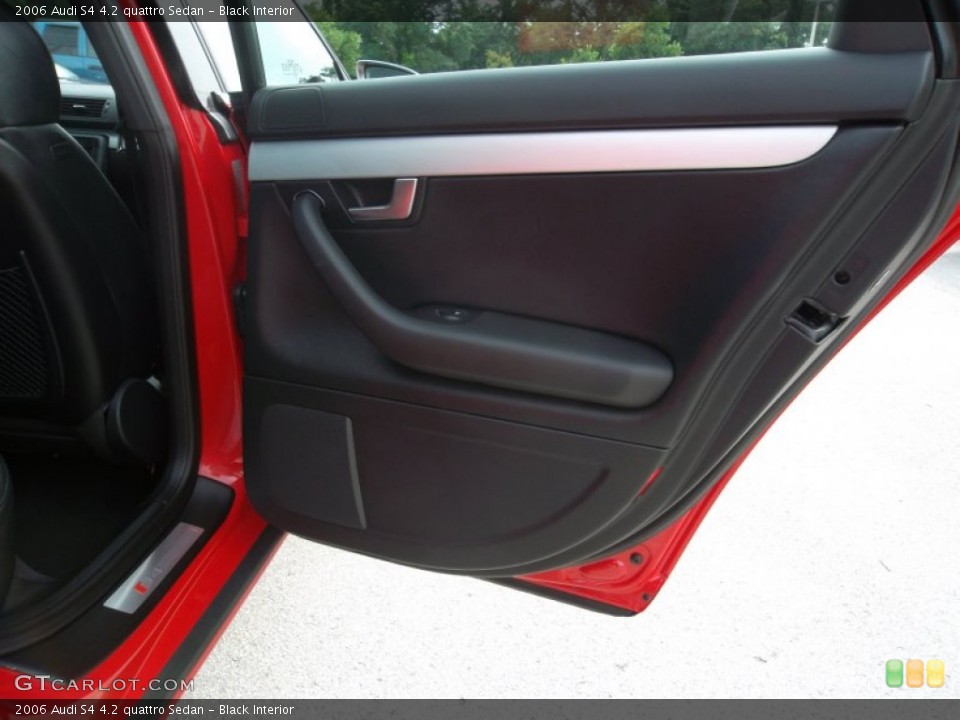 Black Interior Door Panel for the 2006 Audi S4 4.2 quattro Sedan #57068039