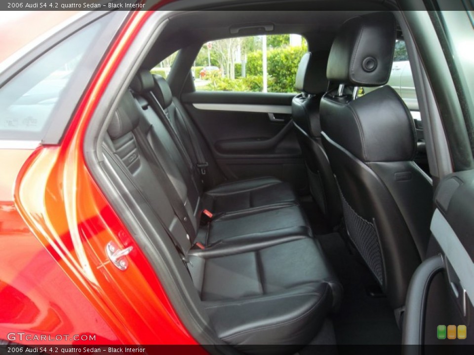 Black Interior Photo for the 2006 Audi S4 4.2 quattro Sedan #57068048
