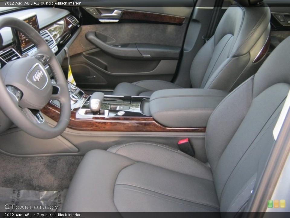 Black Interior Photo for the 2012 Audi A8 L 4.2 quattro #57071354