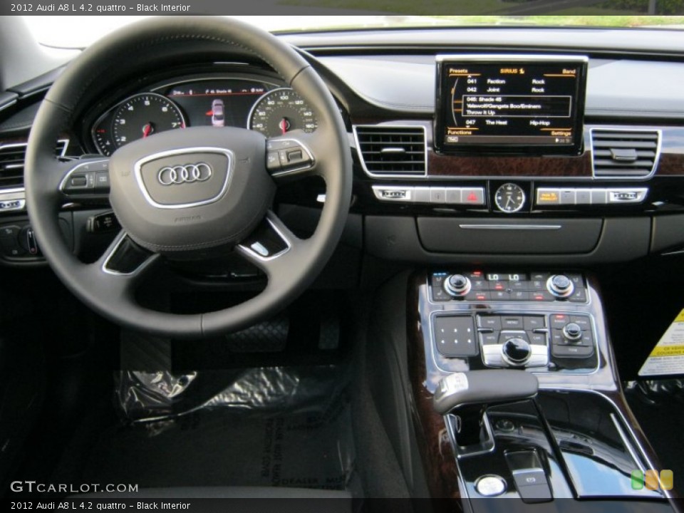 Black Interior Dashboard for the 2012 Audi A8 L 4.2 quattro #57071363