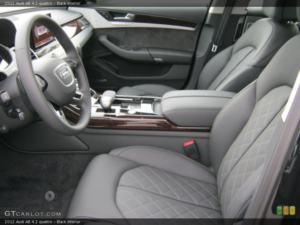 Black Interior Photo for the 2012 Audi A8 4.2 quattro #57072935