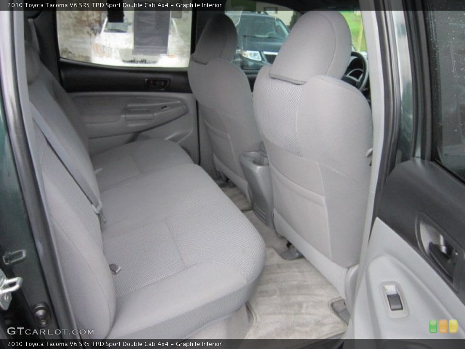 Graphite Interior Photo for the 2010 Toyota Tacoma V6 SR5 TRD Sport Double Cab 4x4 #57073610