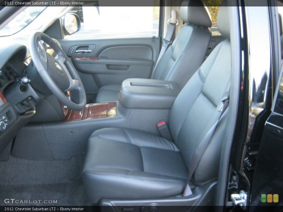 Ebony Interior Photo for the 2012 Chevrolet Suburban LTZ #57075641