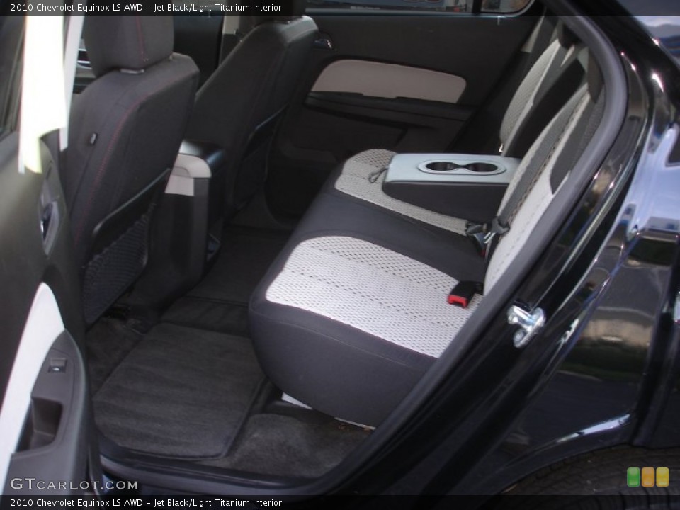 Jet Black/Light Titanium Interior Photo for the 2010 Chevrolet Equinox LS AWD #57079490