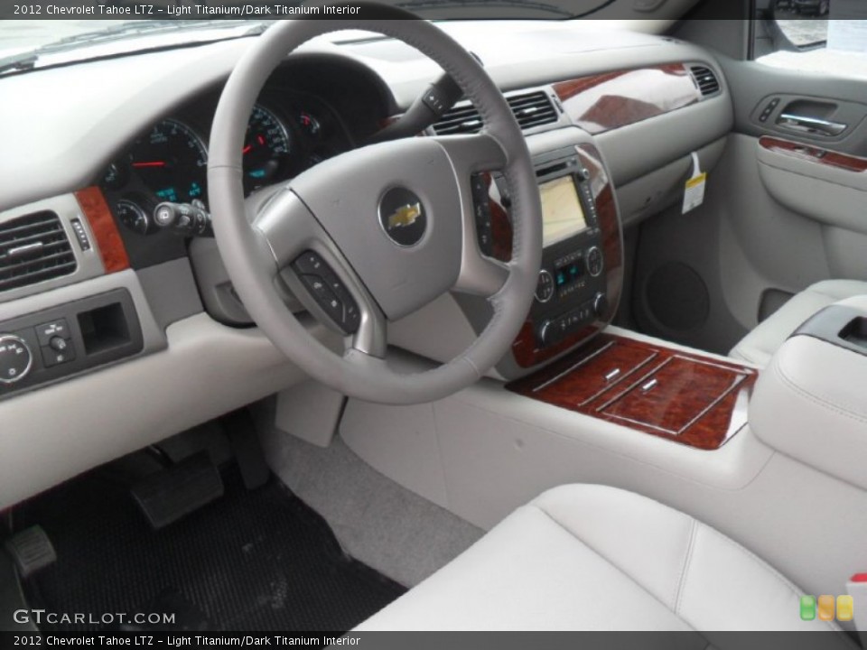 Light Titanium/Dark Titanium Interior Prime Interior for the 2012 Chevrolet Tahoe LTZ #57082388