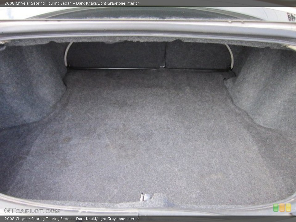 Dark Khaki/Light Graystone Interior Trunk for the 2008 Chrysler Sebring Touring Sedan #57083361