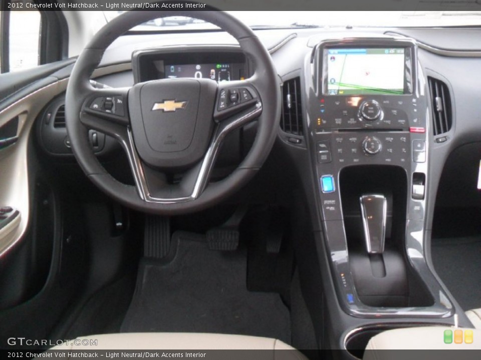 Light Neutral/Dark Accents Interior Dashboard for the 2012 Chevrolet Volt Hatchback #57084080