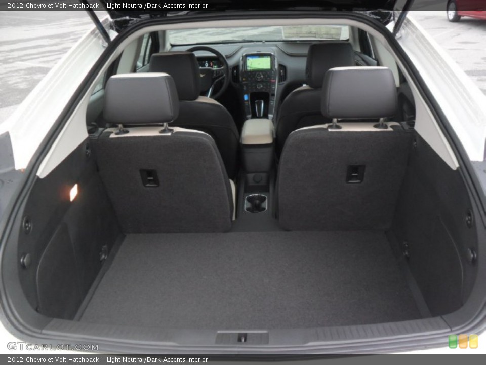 Light Neutral/Dark Accents Interior Trunk for the 2012 Chevrolet Volt Hatchback #57084095