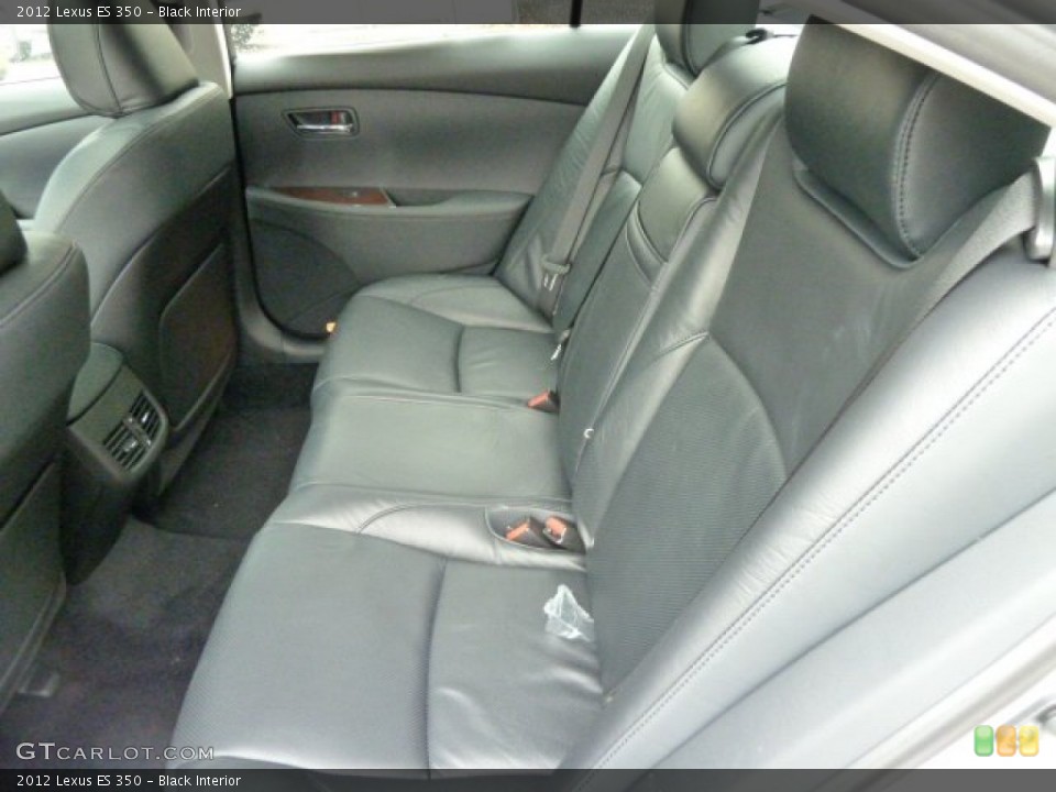 Black Interior Photo for the 2012 Lexus ES 350 #57085199