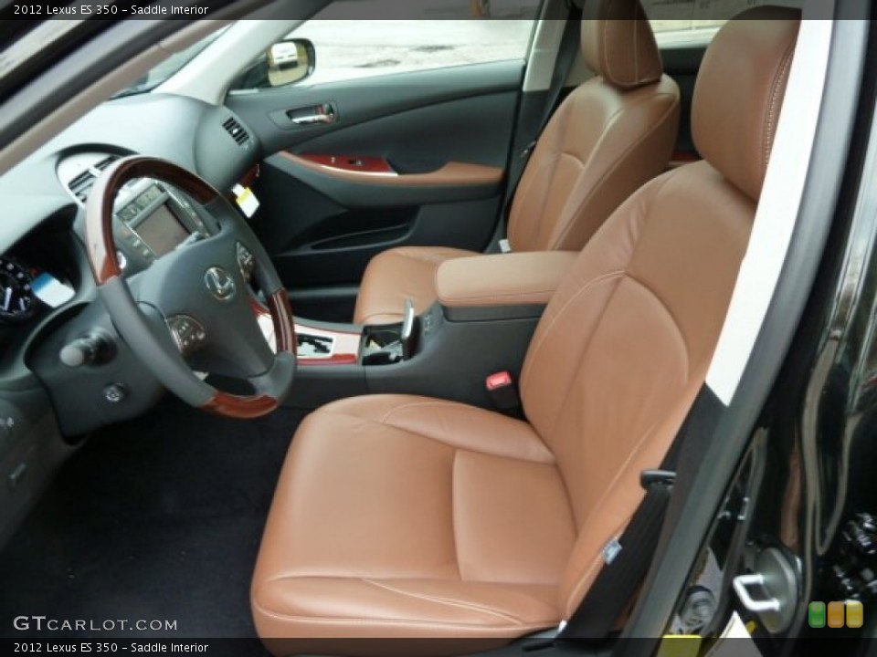 Saddle Interior Photo for the 2012 Lexus ES 350 #57085425