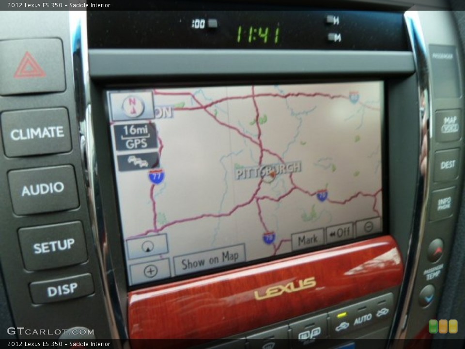 Saddle Interior Navigation for the 2012 Lexus ES 350 #57085463