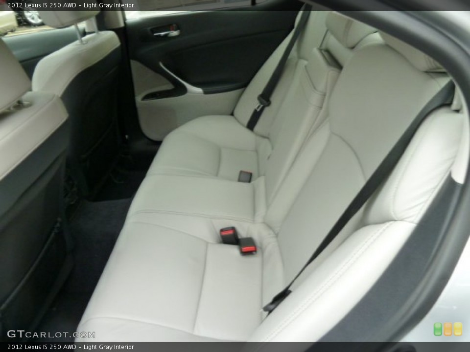 Light Gray Interior Photo for the 2012 Lexus IS 250 AWD #57085670