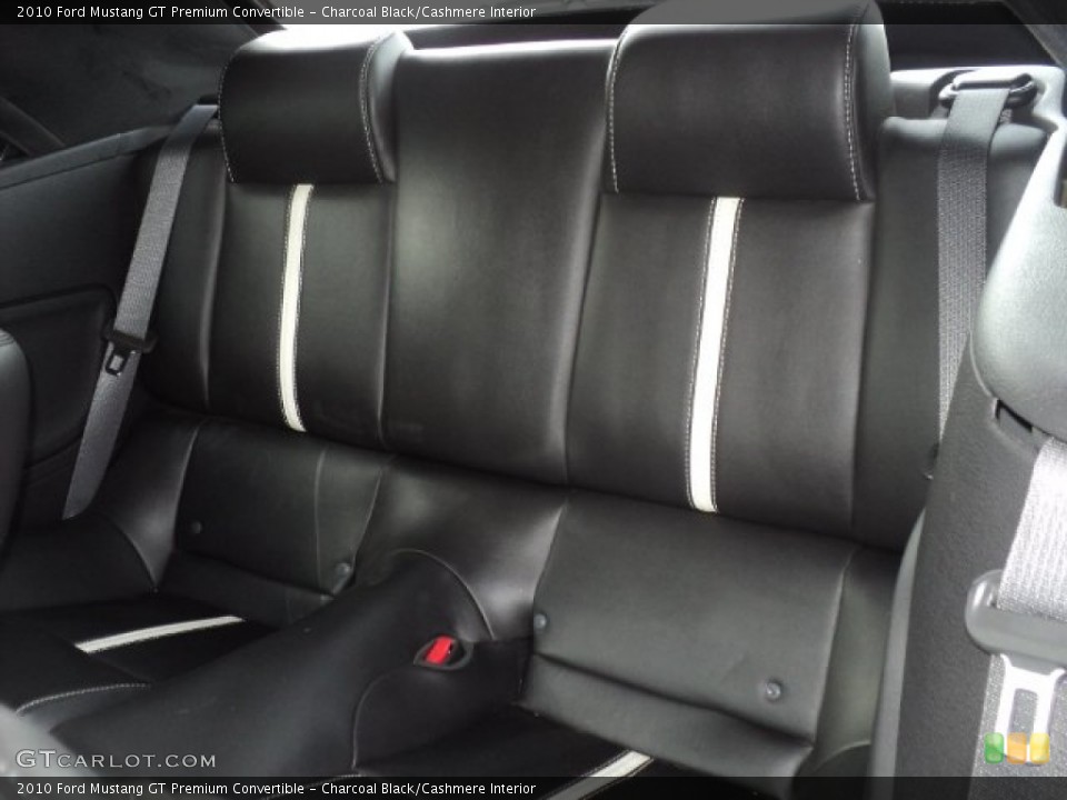 Charcoal Black/Cashmere Interior Photo for the 2010 Ford Mustang GT Premium Convertible #57086183