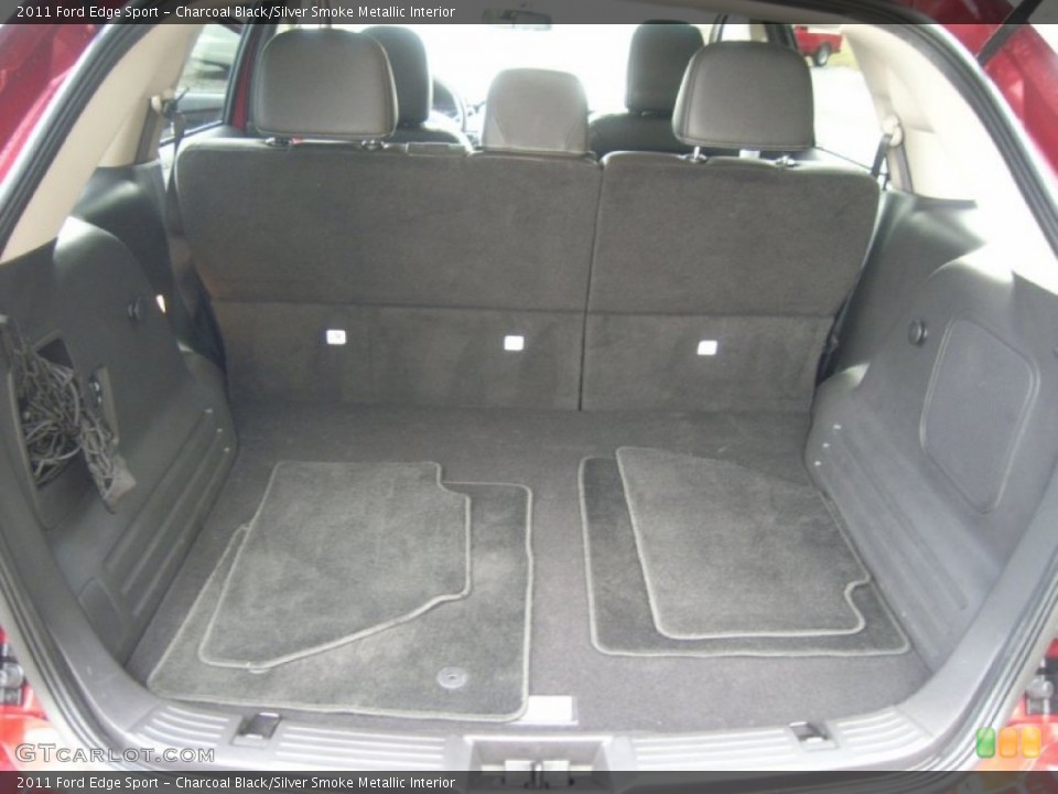 Charcoal Black/Silver Smoke Metallic Interior Trunk for the 2011 Ford Edge Sport #57088697