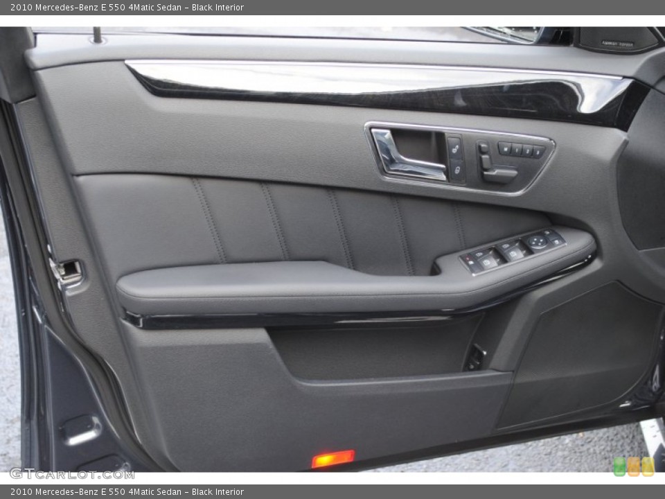 Black Interior Door Panel for the 2010 Mercedes-Benz E 550 4Matic Sedan #57089252