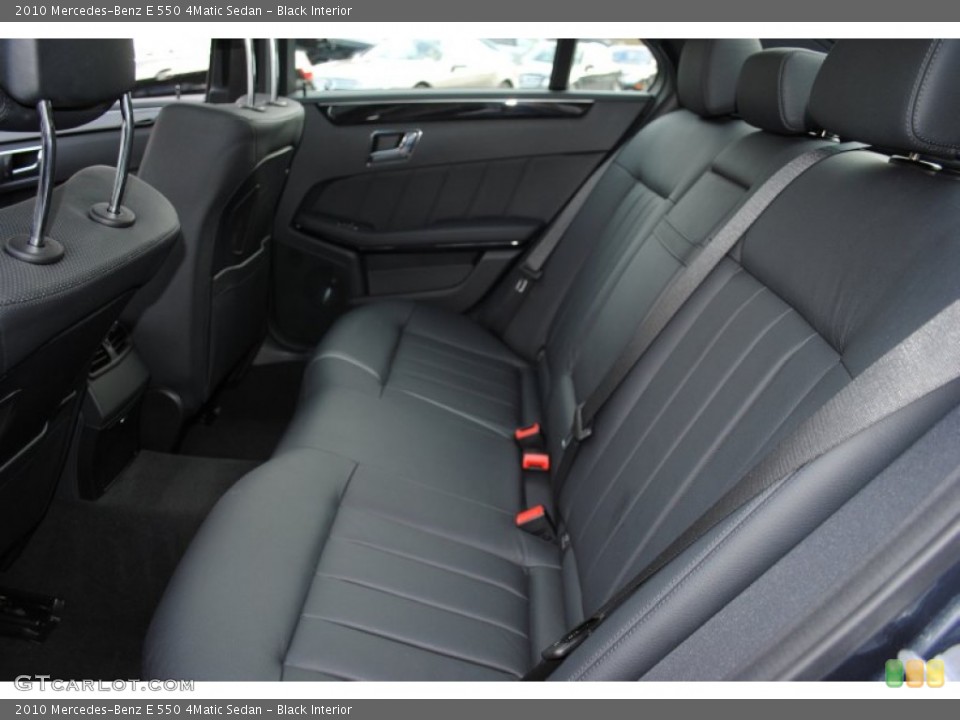Black Interior Photo for the 2010 Mercedes-Benz E 550 4Matic Sedan #57089289
