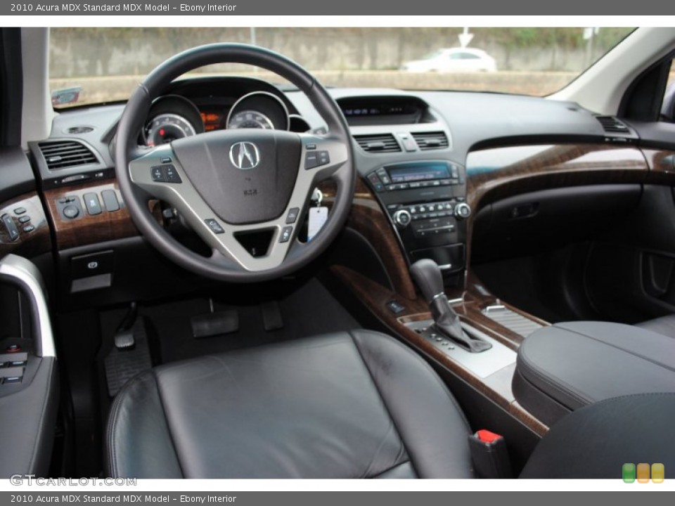 Ebony Interior Dashboard for the 2010 Acura MDX  #57090227