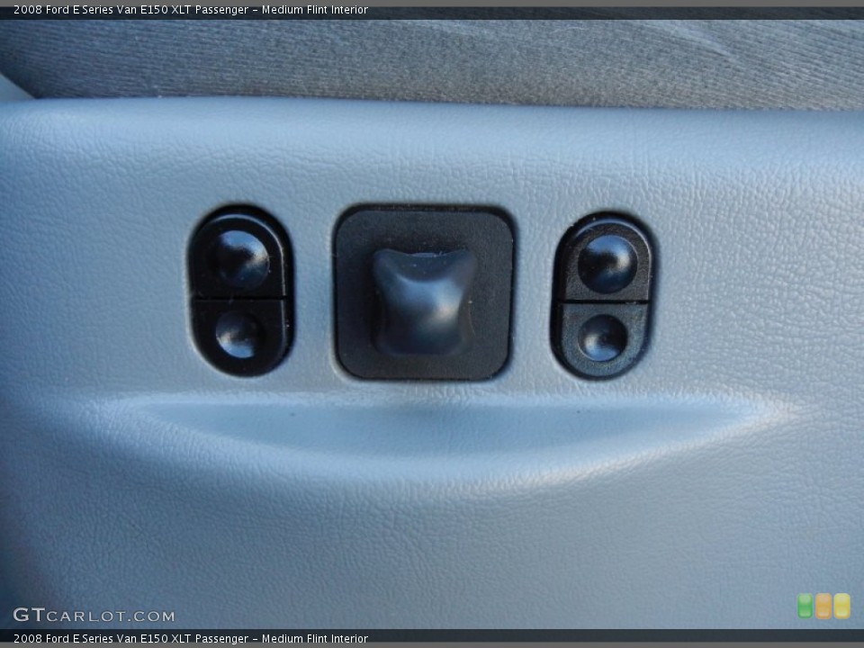 Medium Flint Interior Controls for the 2008 Ford E Series Van E150 XLT Passenger #57091721