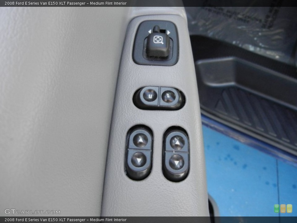 Medium Flint Interior Controls for the 2008 Ford E Series Van E150 XLT Passenger #57091727