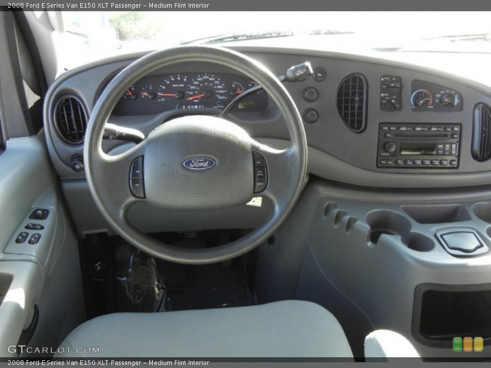 Medium Flint Interior Dashboard for the 2008 Ford E Series Van E150 XLT Passenger #57091778