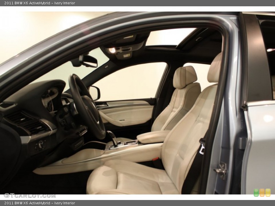 Ivory Interior Photo for the 2011 BMW X6 ActiveHybrid #57103312