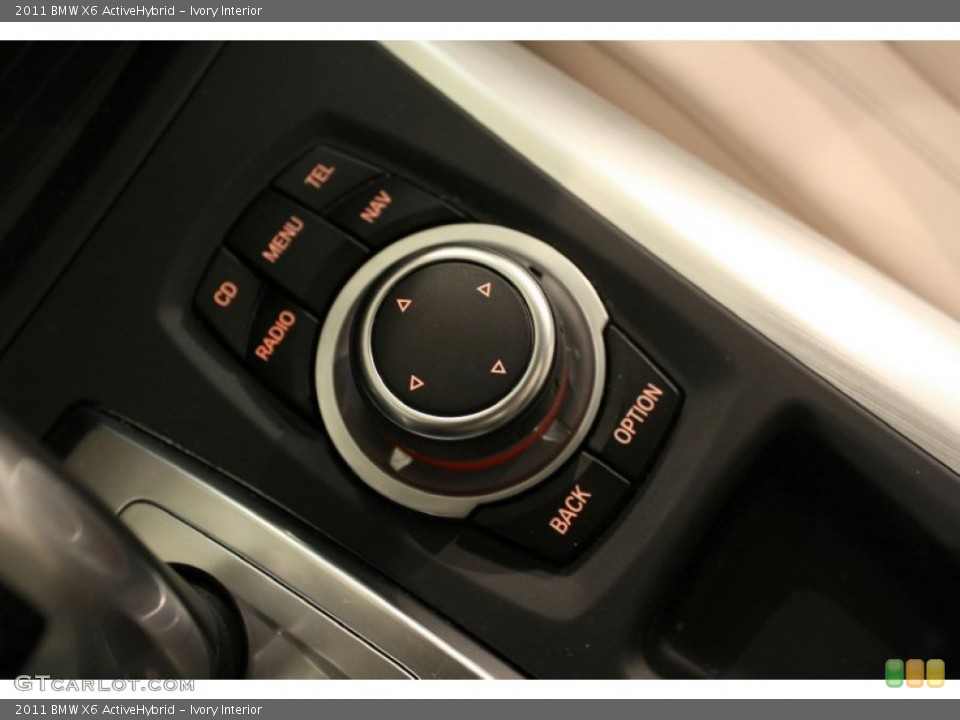 Ivory Interior Controls for the 2011 BMW X6 ActiveHybrid #57103466