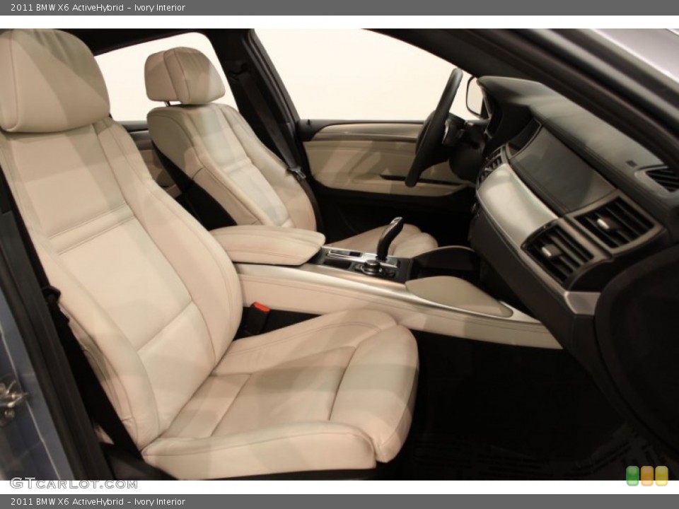 Ivory Interior Photo for the 2011 BMW X6 ActiveHybrid #57103501