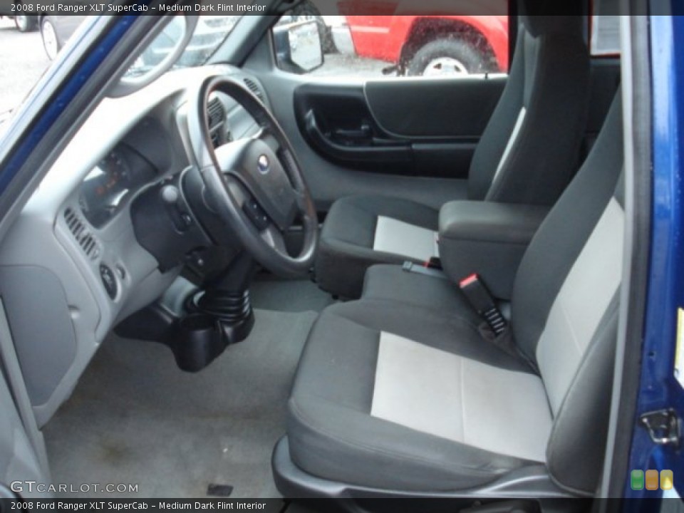 Medium Dark Flint Interior Photo for the 2008 Ford Ranger XLT SuperCab #57104182