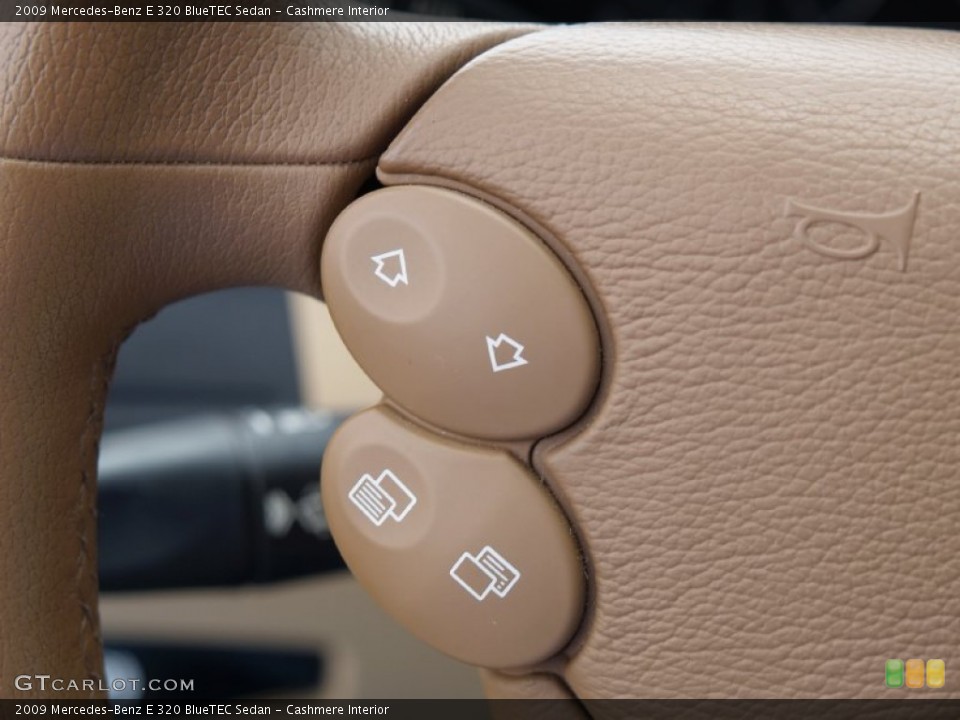 Cashmere Interior Controls for the 2009 Mercedes-Benz E 320 BlueTEC Sedan #57105352