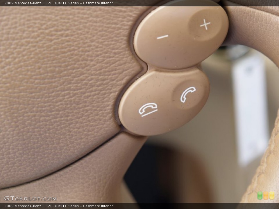 Cashmere Interior Controls for the 2009 Mercedes-Benz E 320 BlueTEC Sedan #57105360