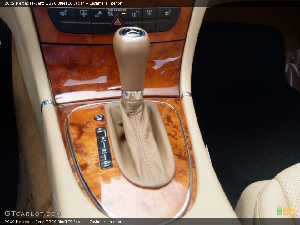 Cashmere Interior Transmission for the 2009 Mercedes-Benz E 320 BlueTEC Sedan #57105450