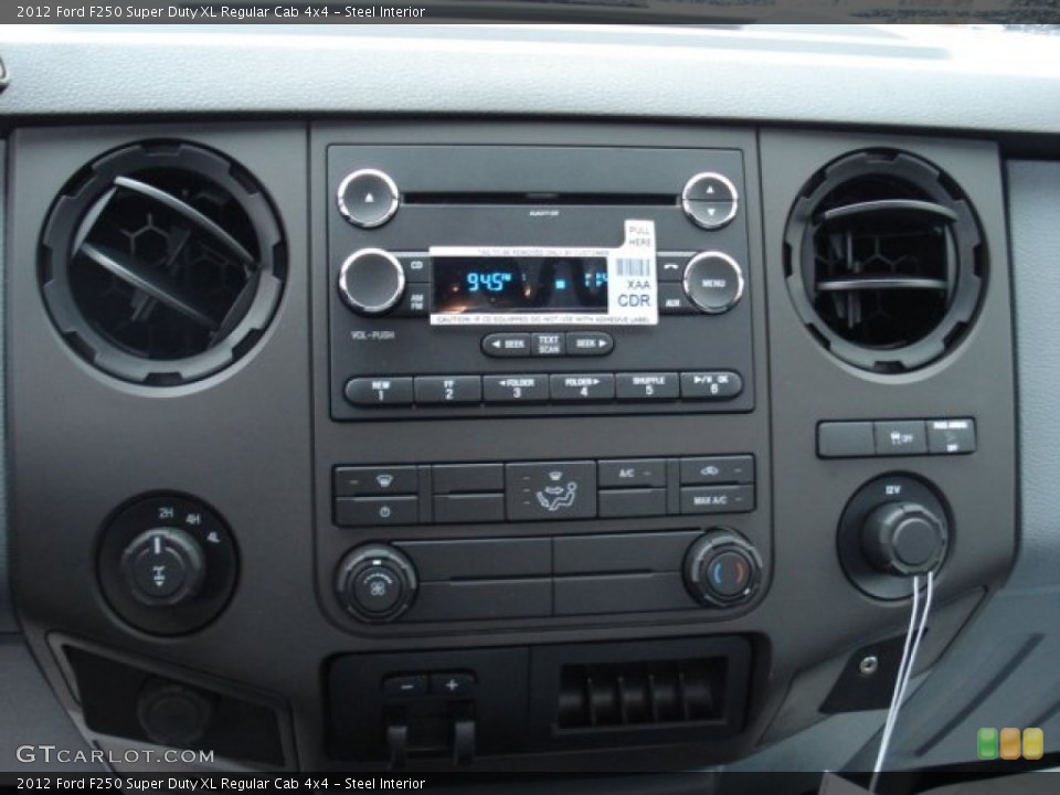 Steel Interior Controls for the 2012 Ford F250 Super Duty XL Regular Cab 4x4 #57105601