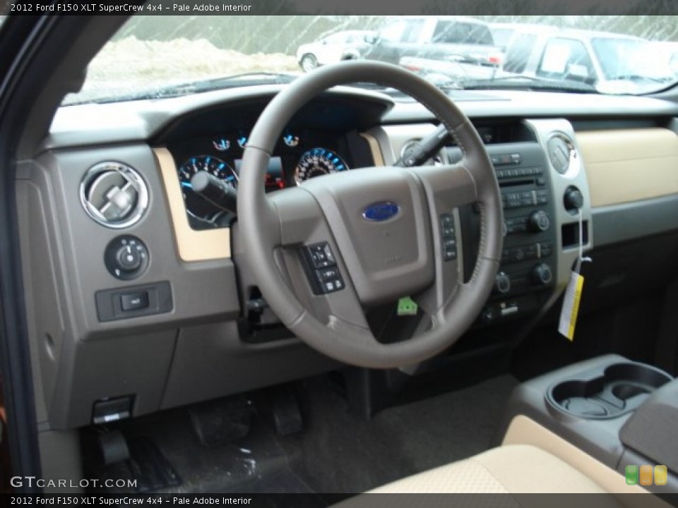 Pale Adobe Interior Dashboard for the 2012 Ford F150 XLT SuperCrew 4x4 #57106411