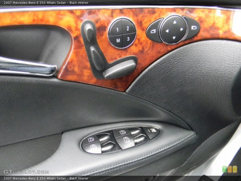 Black Interior Controls for the 2007 Mercedes-Benz E 350 4Matic Sedan #57108421