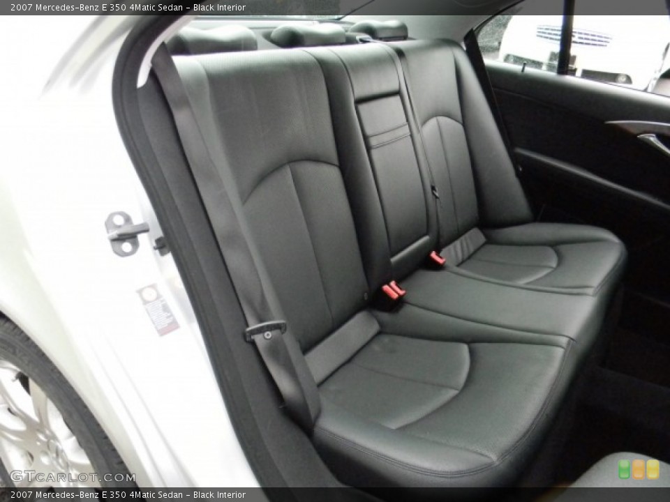 Black Interior Photo for the 2007 Mercedes-Benz E 350 4Matic Sedan #57108430