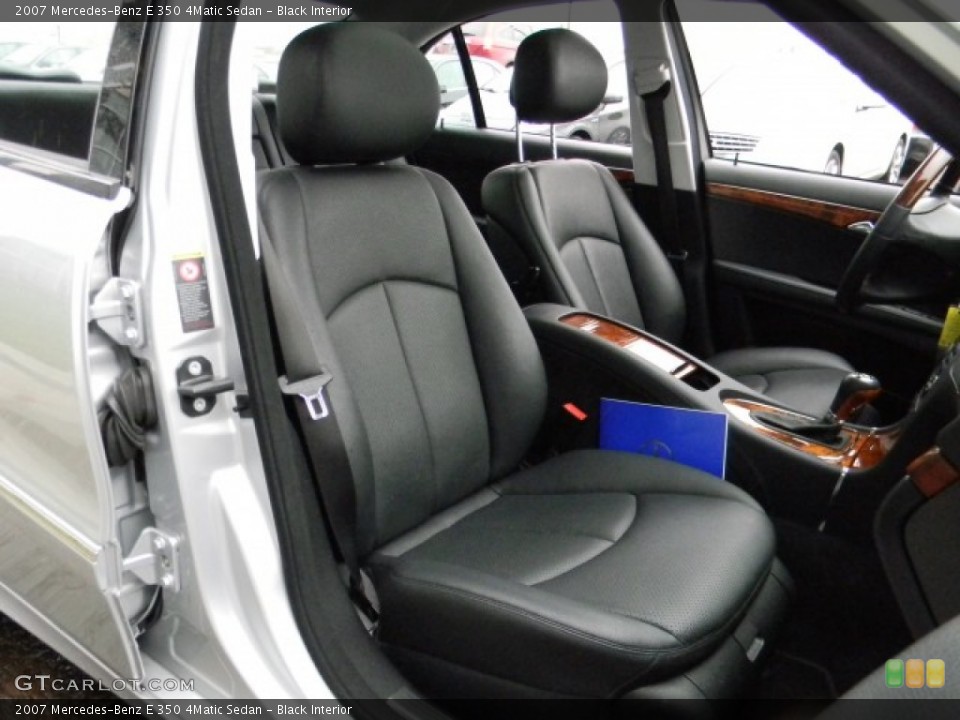 Black Interior Photo for the 2007 Mercedes-Benz E 350 4Matic Sedan #57108445
