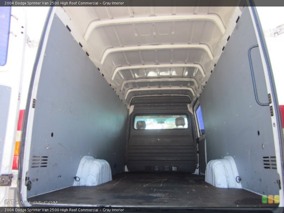 Gray Interior Trunk for the 2004 Dodge Sprinter Van 2500 High Roof Commercial #57110279