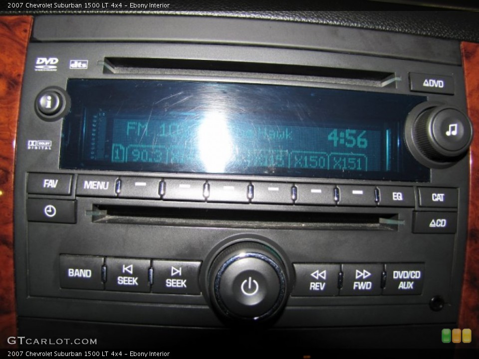 Ebony Interior Audio System for the 2007 Chevrolet Suburban 1500 LT 4x4 #57111545