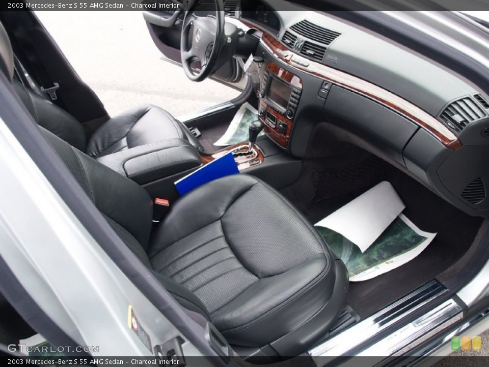 Charcoal Interior Photo for the 2003 Mercedes-Benz S 55 AMG Sedan #57113395