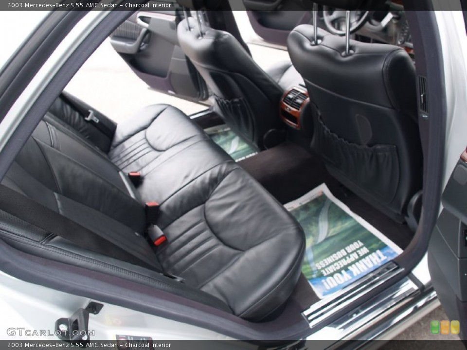 Charcoal Interior Photo for the 2003 Mercedes-Benz S 55 AMG Sedan #57113404