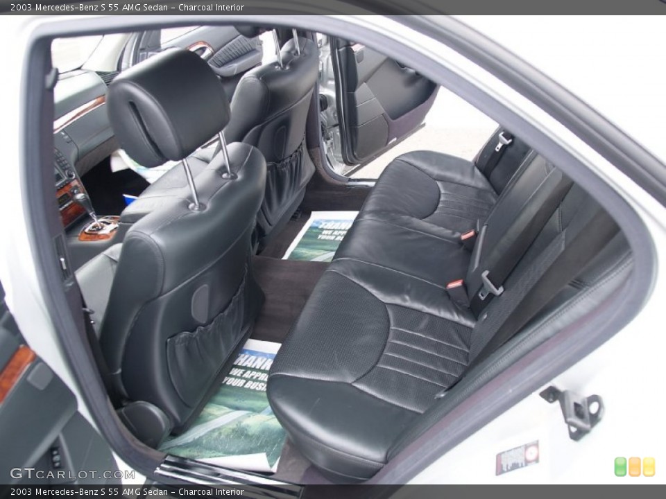 Charcoal Interior Photo for the 2003 Mercedes-Benz S 55 AMG Sedan #57113413