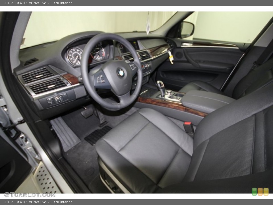 Black Interior Photo for the 2012 BMW X5 xDrive35d #57126253