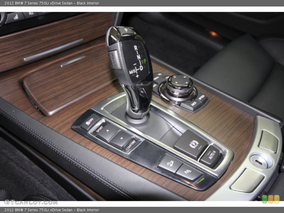 Black Interior Transmission for the 2012 BMW 7 Series 750Li xDrive Sedan #57127069