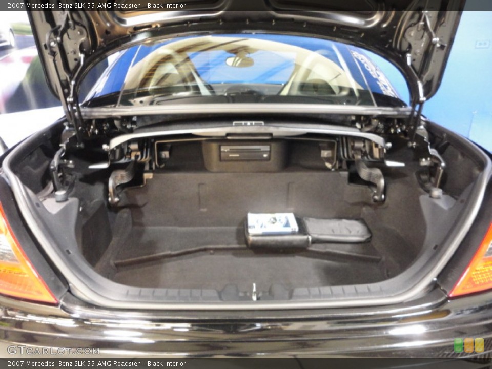 Black Interior Trunk for the 2007 Mercedes-Benz SLK 55 AMG Roadster #57127390