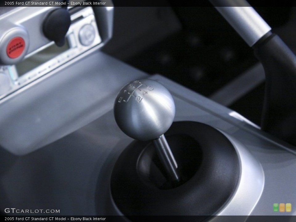Ebony Black Interior Transmission for the 2005 Ford GT  #57129382