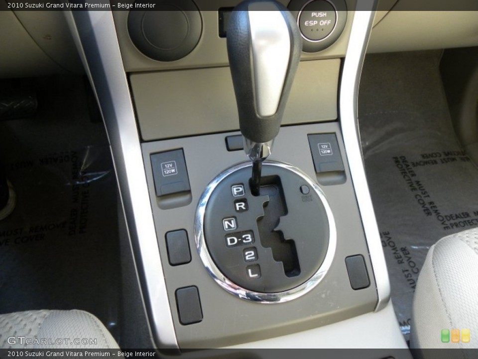 Beige Interior Transmission for the 2010 Suzuki Grand Vitara Premium #57130256