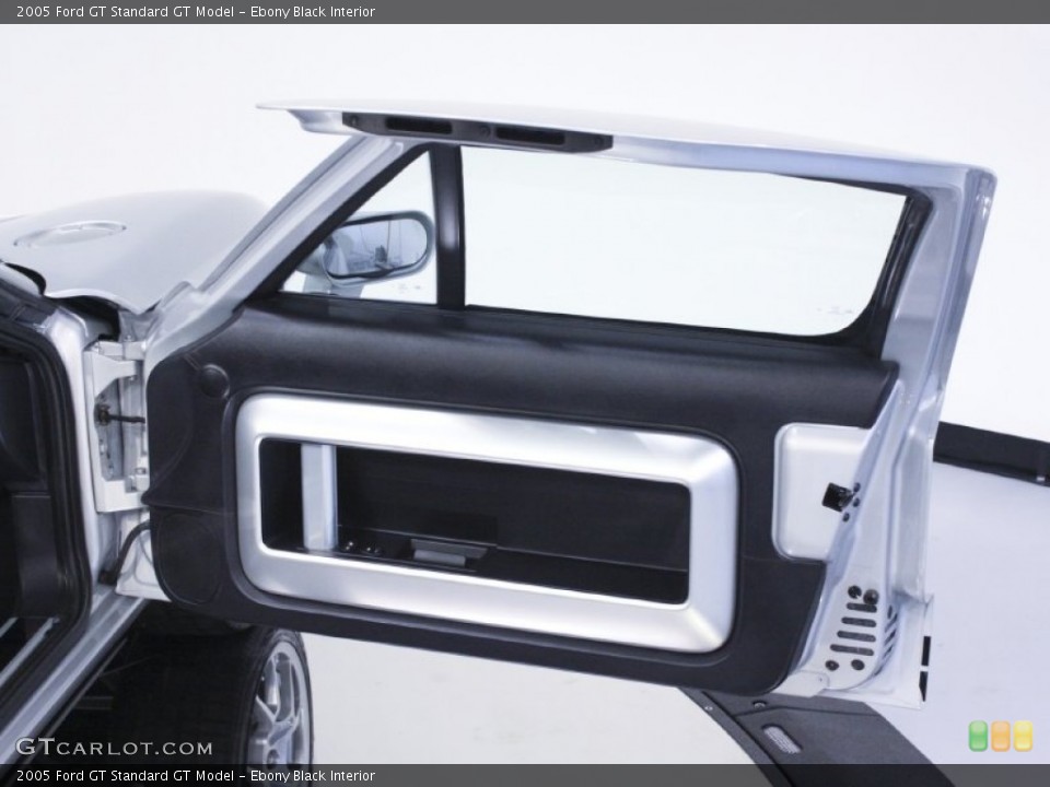 Ebony Black Interior Door Panel for the 2005 Ford GT  #57130285
