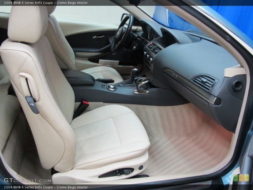 Creme Beige Interior Photo for the 2004 BMW 6 Series 645i Coupe #57133039