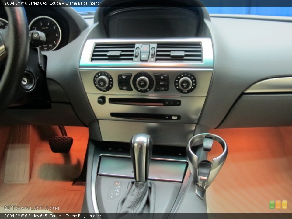 Creme Beige Interior Controls for the 2004 BMW 6 Series 645i Coupe #57133096